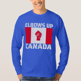Camiseta Cotovelos do Canadá - Canadianos Orgulhosos