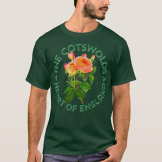Camiseta Cotswolds UK England Botanage Rosas B