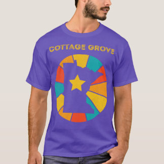 Camiseta Cottage Grove Minnesota Vintage angustiou Souveni