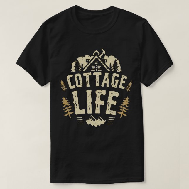 Camiseta Cottage Life 1 (Frente do Design)