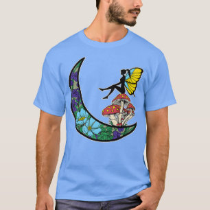 Camiseta Cottagecore Aestético Fairycore Mushroom Fluxo De