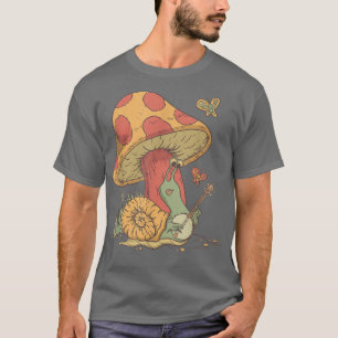 Camiseta Cottagecore Aestético Saco Jogando Banjo em Moshr