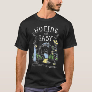 Camiseta Cottagecore Cavar Não é Fácil Jardinagem Fairycor