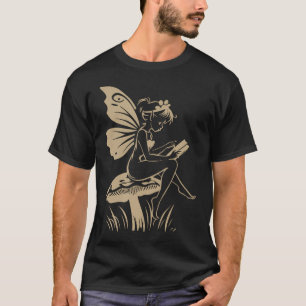 Camiseta Cottagecore Cogumelo de Fada
