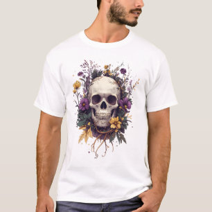 Camiseta Cottagecore Coletor de Cogumelos Estéticos Câncer