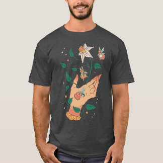 Camiseta Cottagecore Fada Linda Aestética Fairwave Fa