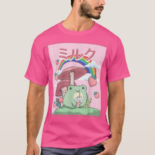 Camiseta Cottagecore Sapo estético Kawaii Japanes