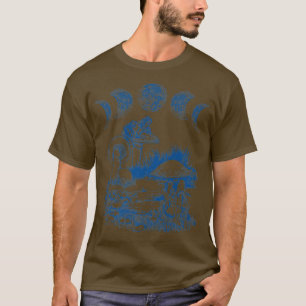 Camiseta Cottagecore Sapo estético Mushroom Moon Fairies V