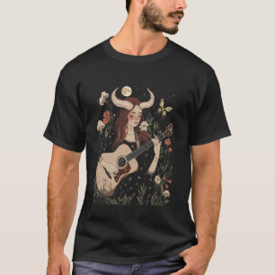 Camiseta Cottagecore Sombrio Diabo Fofo Feminino