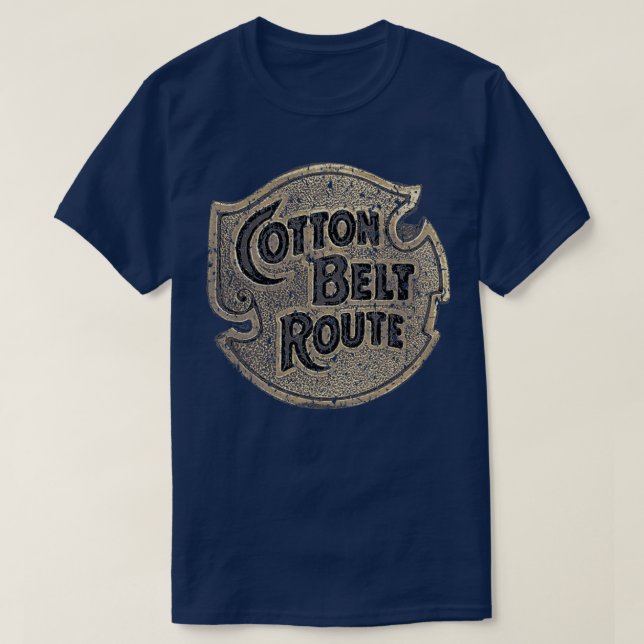 Camiseta Cotton Belt Route Railroad EUA (Frente do Design)