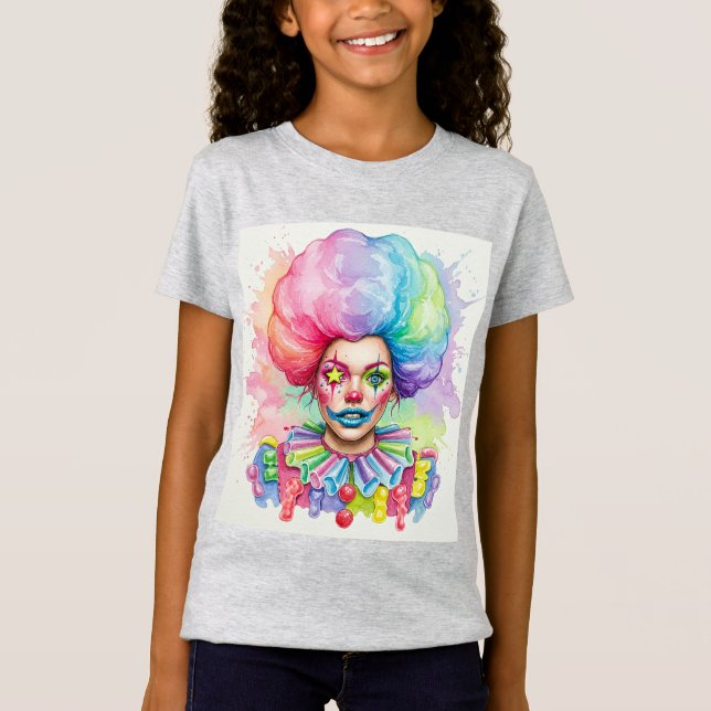 Camiseta Cotton Candy por Natasha Us (Frente)