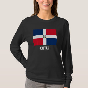 Camiseta Cotuí República Dominicana Bandeira Emblem Escudo