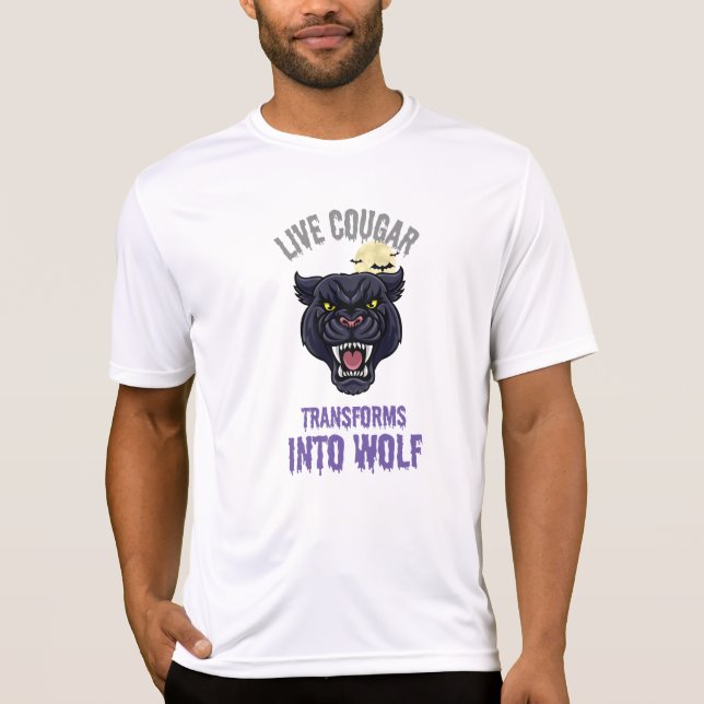 Camiseta cougar live  (Frente)