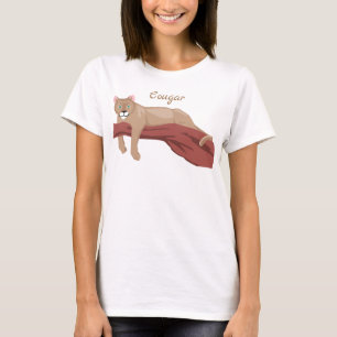 Camiseta cougarárvore