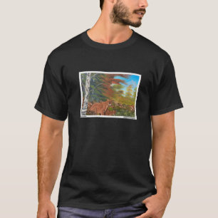 Camiseta Cougars Lions Of The Mountain Animals Of The World