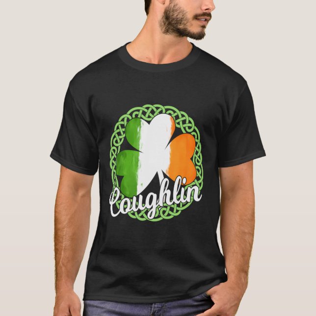 Camiseta Coughlin Irish Family Name (Frente)