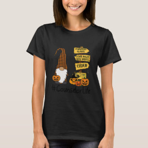 Camiseta Counselor Life Pumpkin U Pick Hay Rides Cider