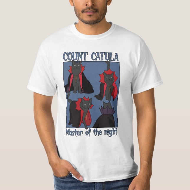 Camiseta Count Catula Master of the Night (Frente)