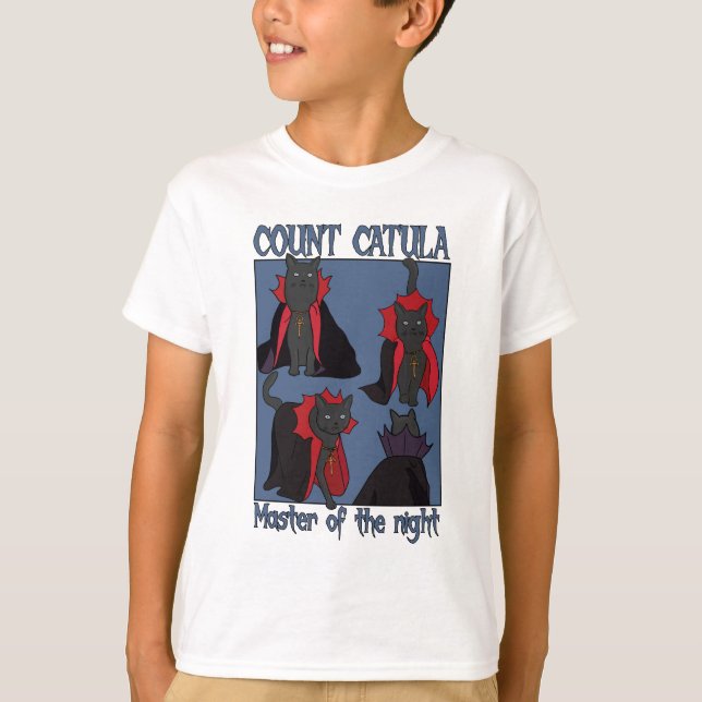 Camiseta Count Catula Master of the Night (Frente)