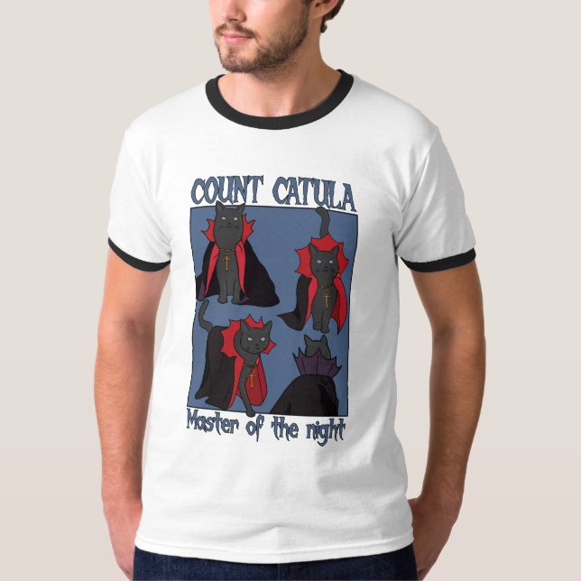 Camiseta Count Catula Master of the Night (Frente)