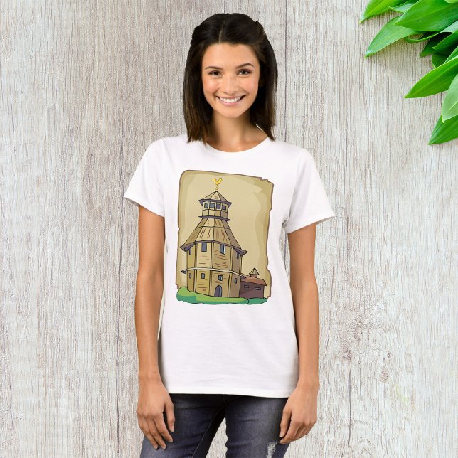 Camiseta Country Barn House (Criador carregado)