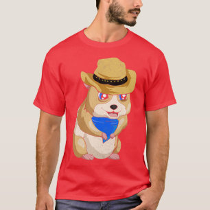 Camiseta Country Lover Cowboy Animal Western Pet Hamster