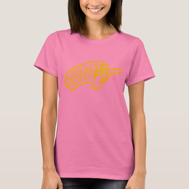 CAMISETA "COUNTRY QUEEN" (Frente)