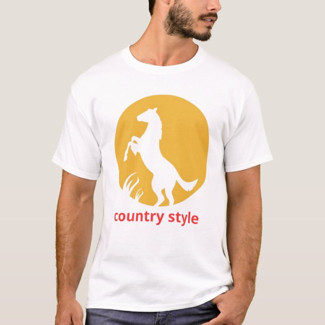 Camiseta Country Style Design  (Frente)