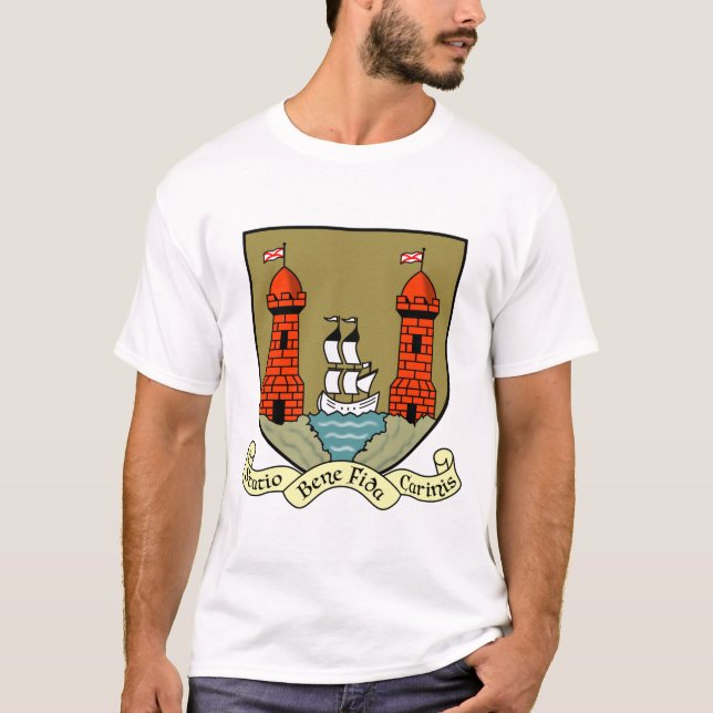 Camiseta County Cork Ireland Casaco de Armas (Frente)