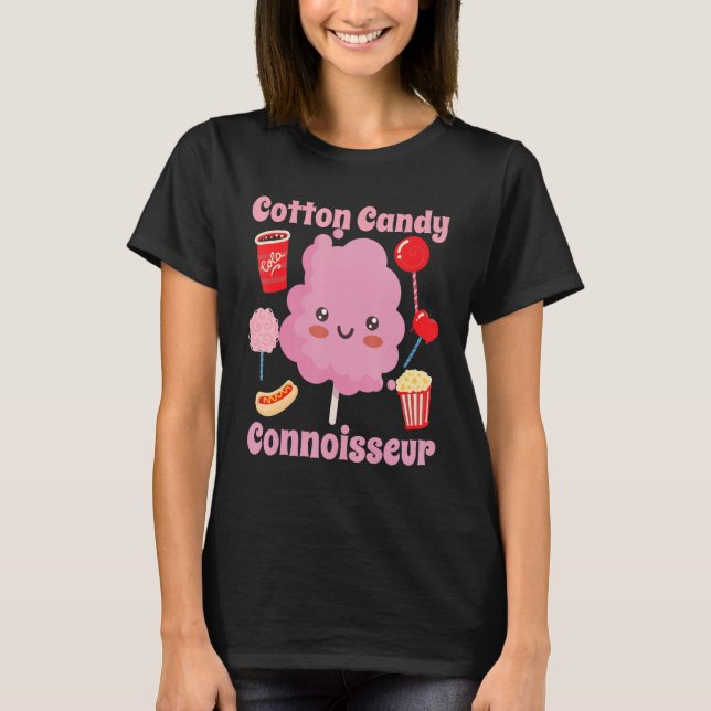 Camiseta County Fair Cotton Candy Connoisseur (Frente)