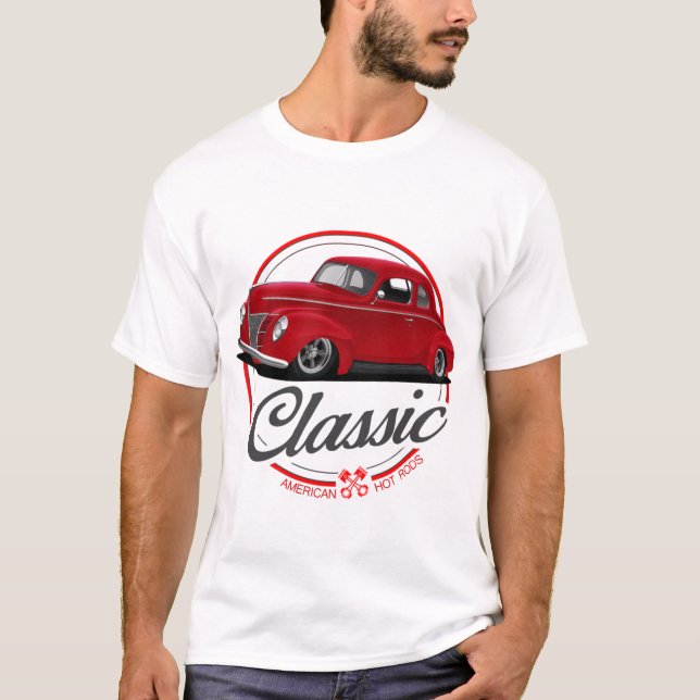 Camiseta Coupe Vermelho Clássico (Frente)