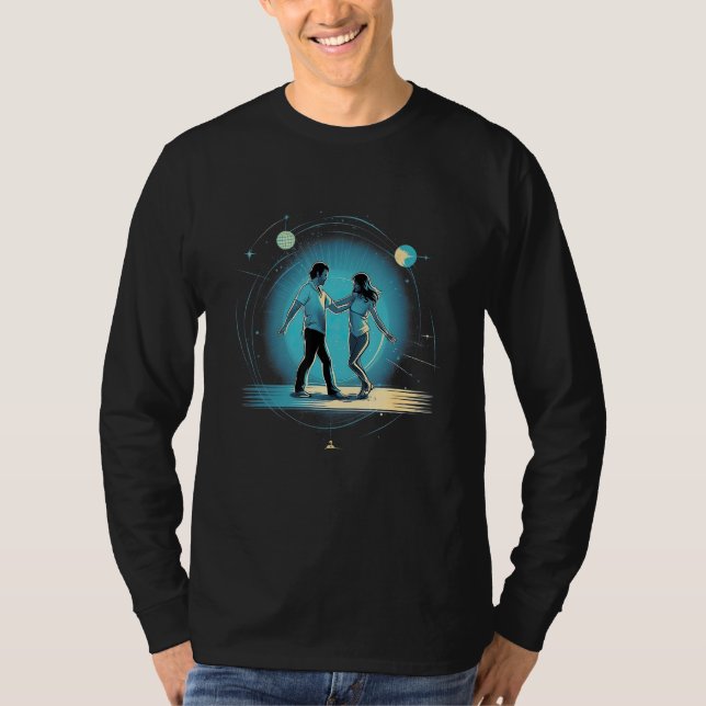 Camiseta Couple dances through the night (Frente)