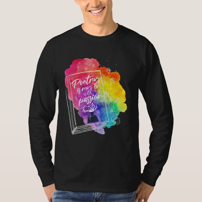 Camiseta Couplet Rhymes Lyrics Elegy Passionate Poetic Quot (Frente)