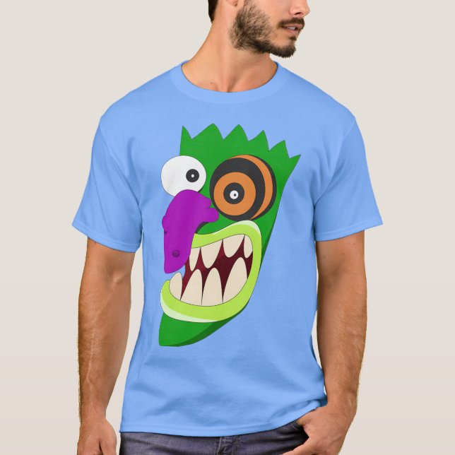 Camiseta Courage the Cowardly Dog Characters funny (Frente)