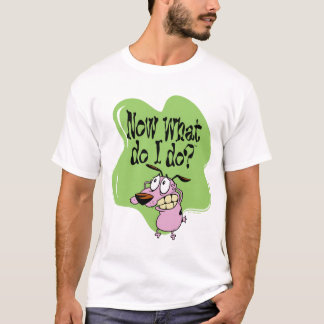 Camiseta Courage the Cowardly Dog | Now What Do I Do?