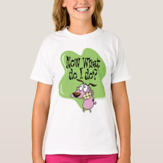 Camiseta Courage the Cowardly Dog | Now What Do I Do?