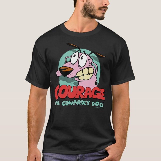 Camiseta Courage the Cowardly Dog Scardy Dog (Frente)