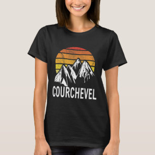 Camiseta Courchevel Les Trois Vallees França Ski Snowboardi