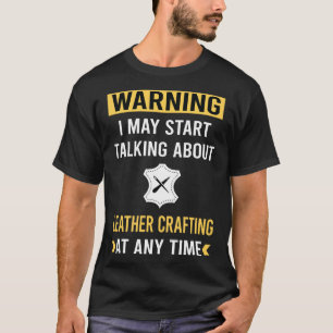 Camiseta Couro-artesanal