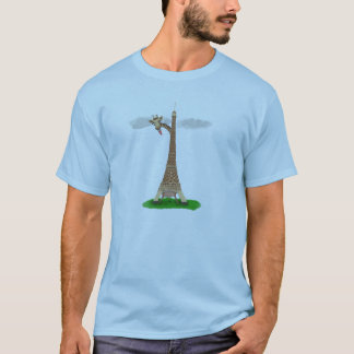 Camiseta Couro cru do girafa