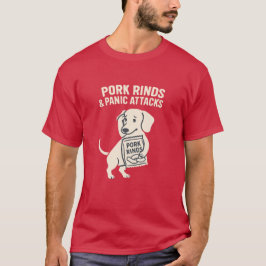 Camiseta Couro de Porco & Ataques de Pânico | Dachshund Ans