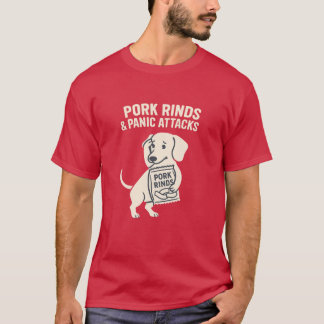 Camiseta Couro de Porco & Ataques de Pânico | Dachshund Ans