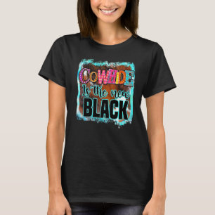 Camiseta Couro de Vaca País de Vacas Gado Turquesa