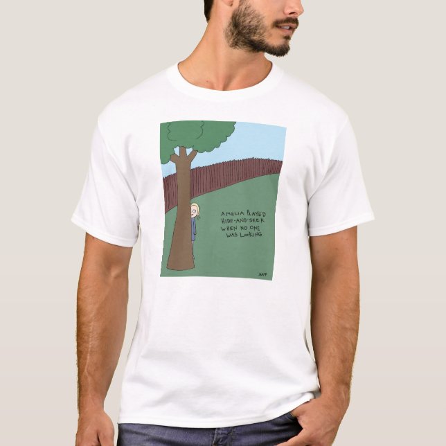 Camiseta Couros crus e buscas de Amelia (Frente)
