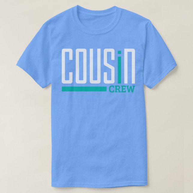Camiseta Cousin Cousin Crew (Frente do Design)