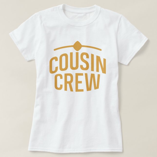 Camiseta Cousin Crew (Frente do Design)