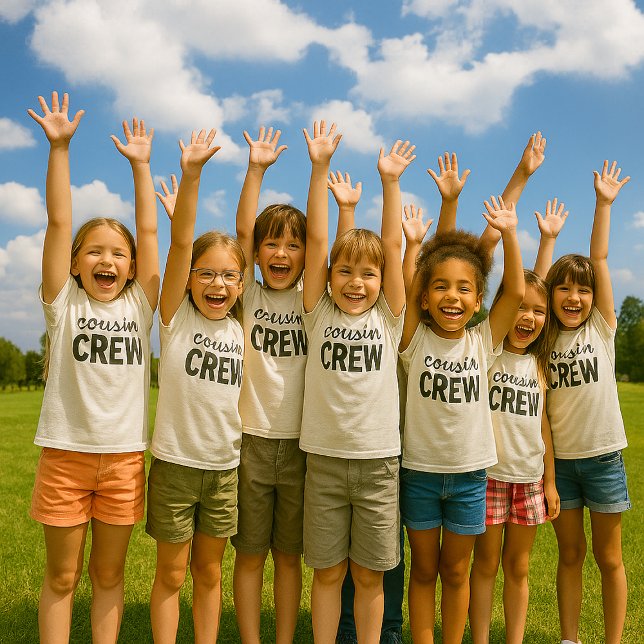 Camiseta Cousin Crew (Criador carregado)