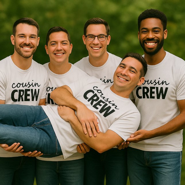 Camiseta Cousin Crew (Criador carregado)