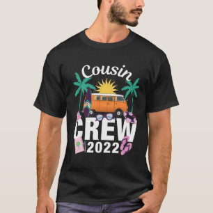 Camiseta Cousin Crew 2022, Beach Matching Family Trip Summe