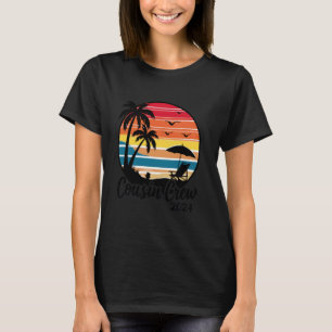 Camiseta Cousin Crew 2024 Summer Family Vacation Beach Trip
